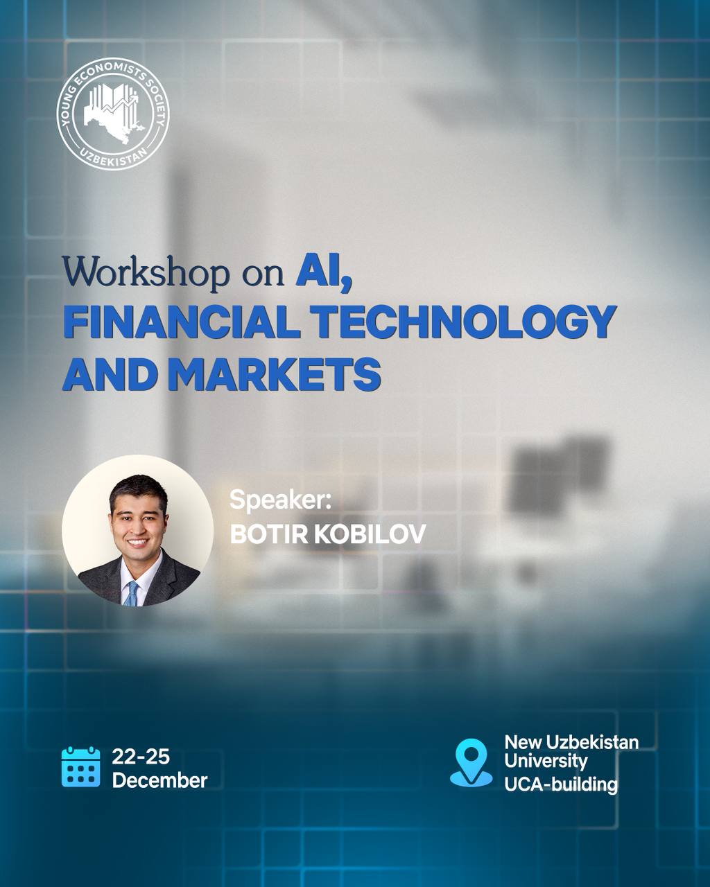 “AI, Financial Technology and Markets” workshopi 